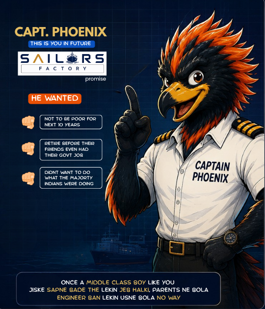 sailors factory mascot Capt. Phoenix