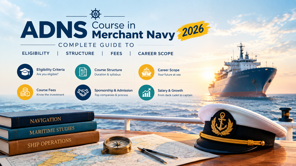 ADNS Course in Merchant Navy 2026: Complete Guide to Eligibility, Structure, Fees & Career Scope 2 ADNS course in merchant navy