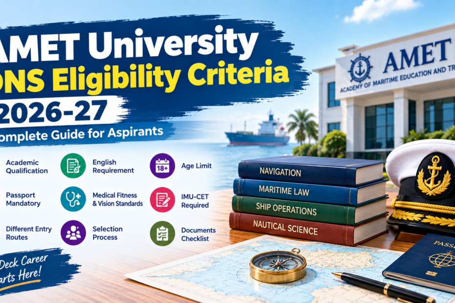 AMET University DNS eligibility