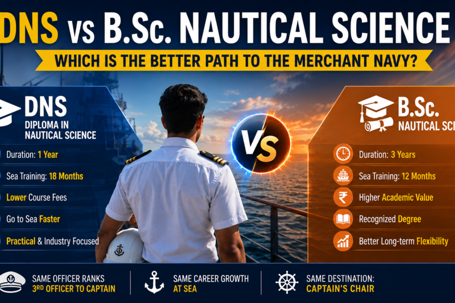 DNS vs B.Sc. Nautical Science