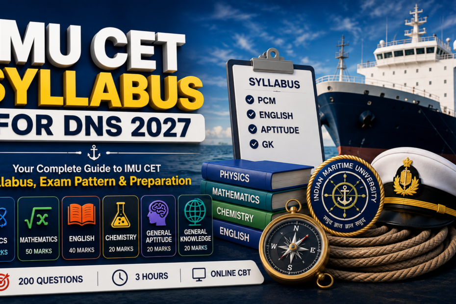 IMU CET Syllabus for DNS 2027 3 IMU CET Syllabus for DNS 2027