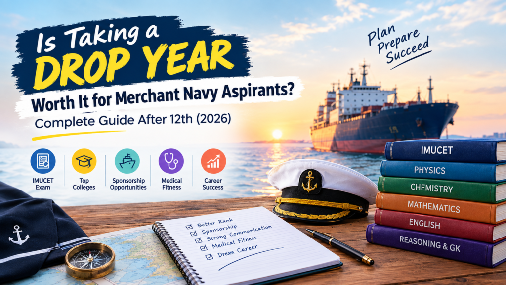 Is Taking a Drop Year Worth It for Merchant Navy