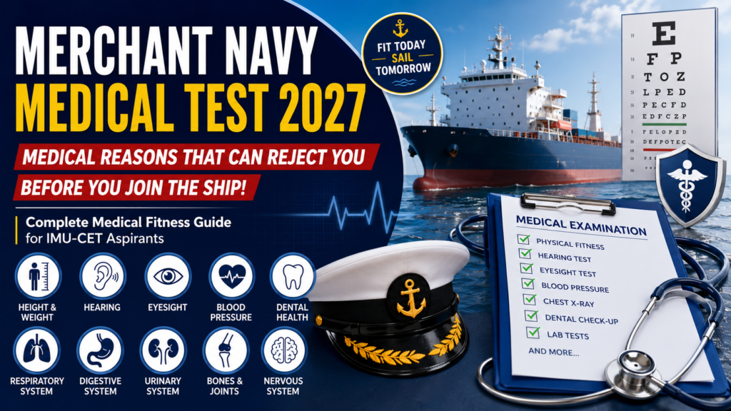 Merchant Navy Medical Requirements