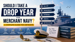 Is Taking a Drop Year Worth It for Merchant Navy Aspirants? Complete Guide After 12th (2026) 2 Merchant Navy drop year