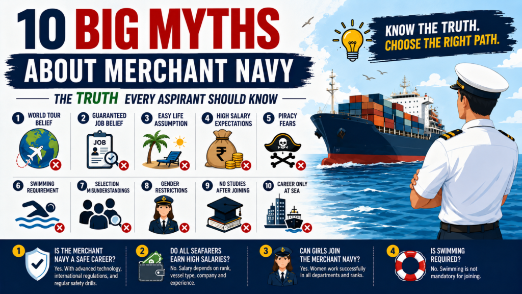 Top 10 Explosive Myths About Merchant Navy: Shocking Facts Every Student Must Know 2 Myths About Merchant Navy