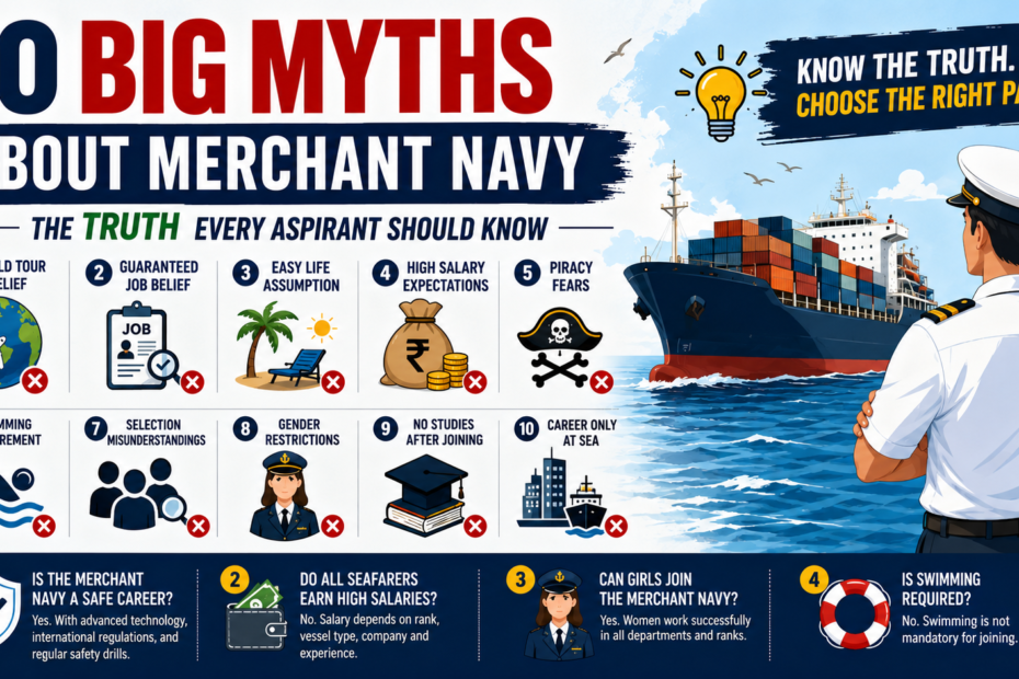 Myths About Merchant Navy