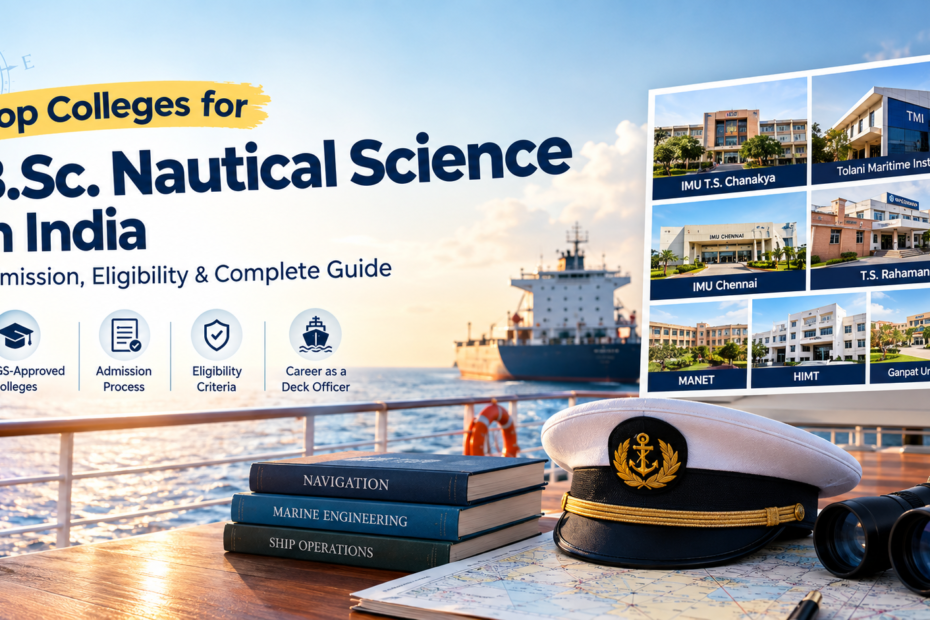 Top Colleges for B.Sc. Nautical Science in India