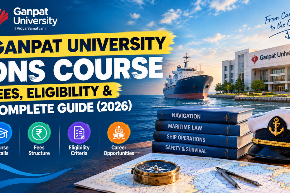 Ganpat University DNS Course